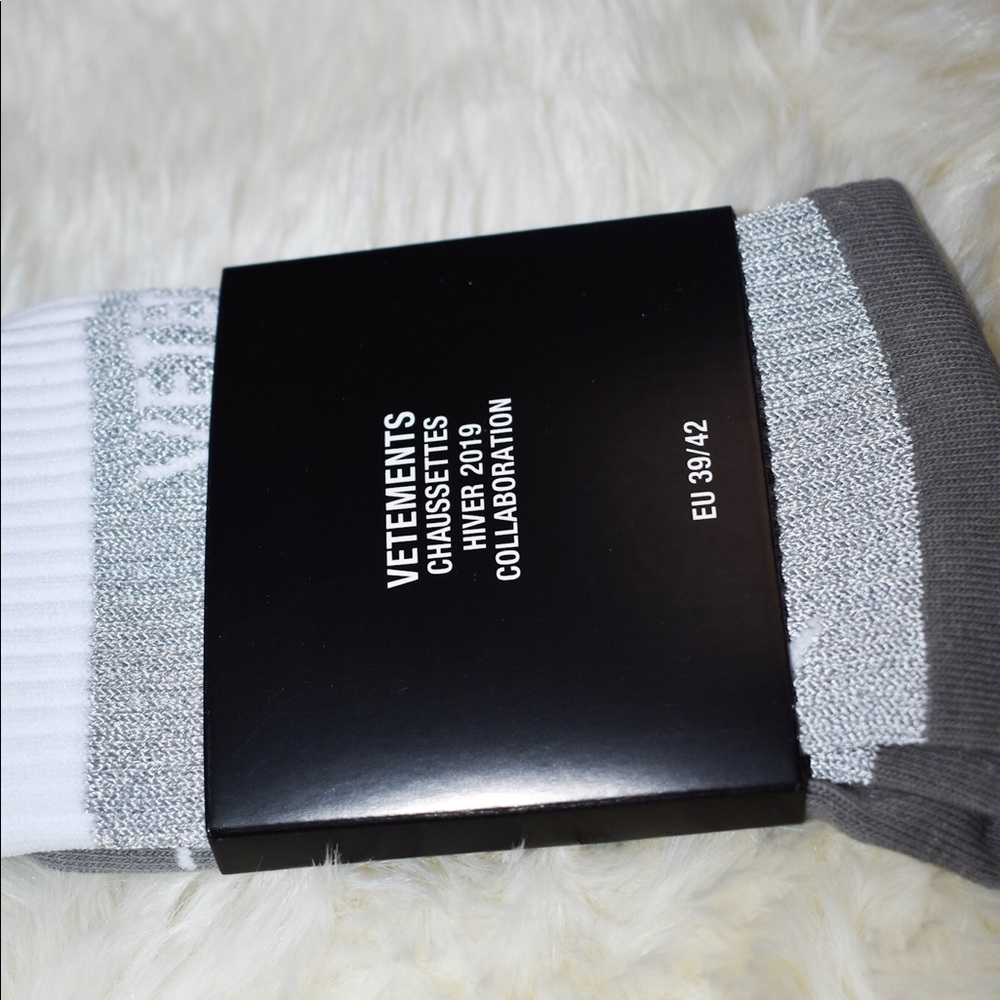 Vetements x Reebok 2019 Reflective Socks